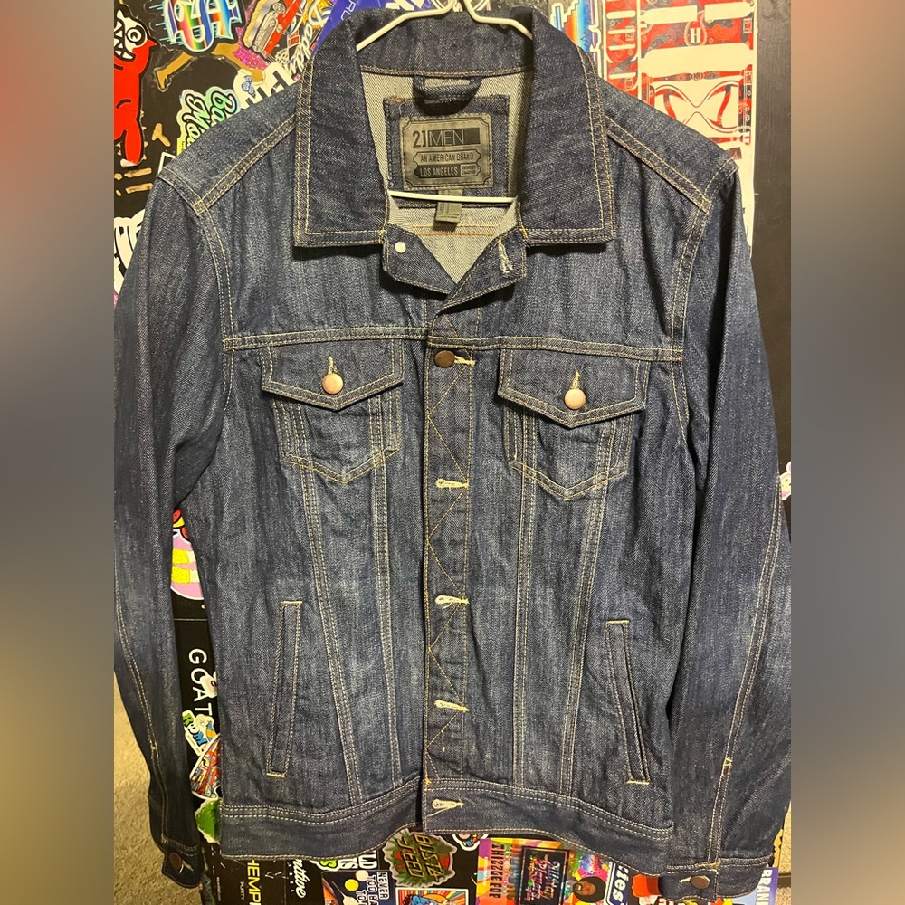 Mens jean jacket